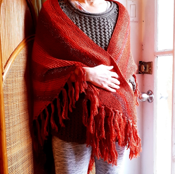 Wool shawl - Picture 3 of 5